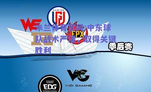 米兰体育官网:中东球队战术严谨，取得关键胜利